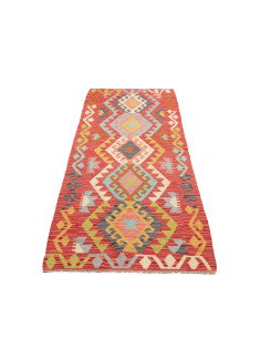 Rug Kilim Afghanistan 78x242 Terracotta Red Lig 2