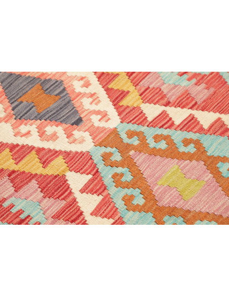 Rug Kilim Afghanistan 78x242 Terracotta Red Lig