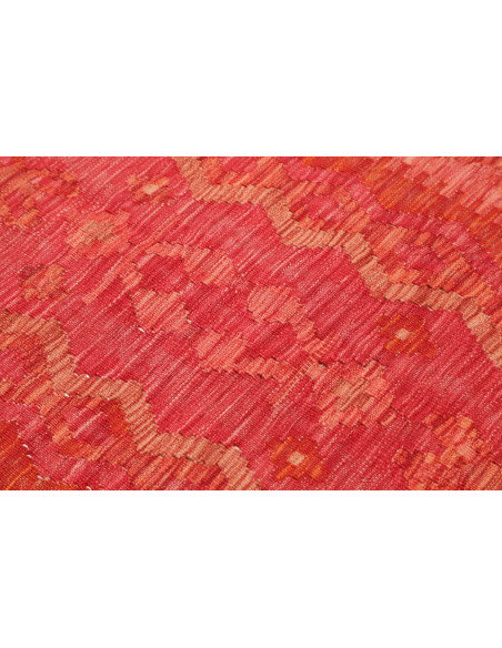 Rug Kilim Afghanistan 87x244 Terracotta Burnt O