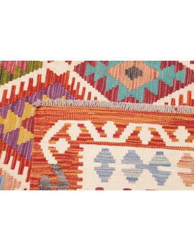 Rug Kilim Afghanistan 203x301 Multicolored Terr