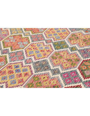 Rug Kilim Afghanistan 204x301 Muted Blue Grey O