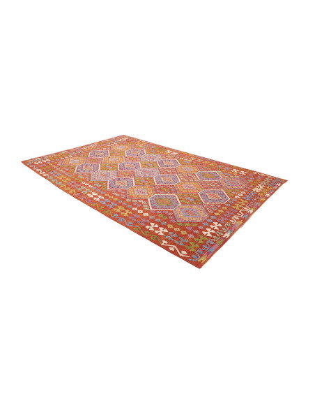 Rug Kilim Afghanistan 204x299 Terracotta Orange
