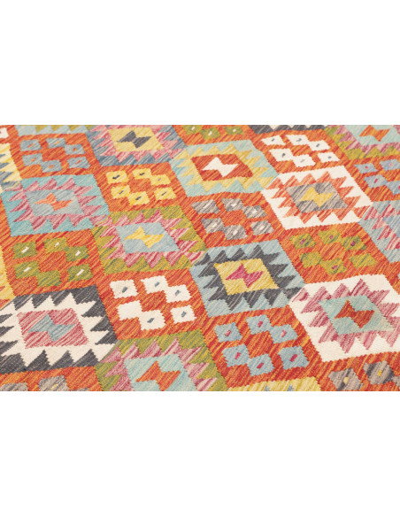 Rug Kilim Afghanistan 207x294 Terracotta Orange