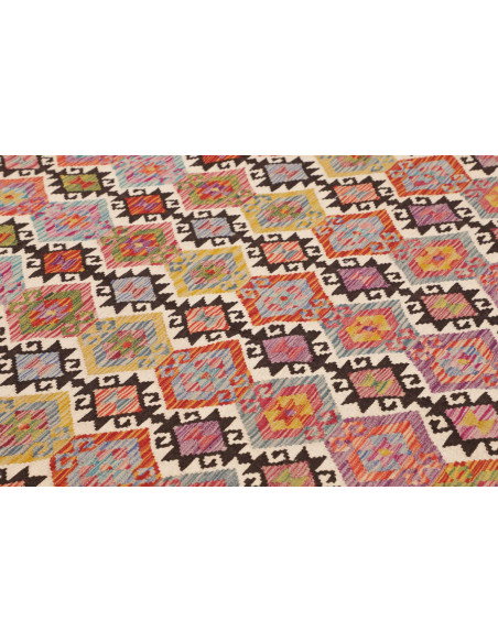 Tappeto Kilim Afghanistan 213x296 Multicolore R