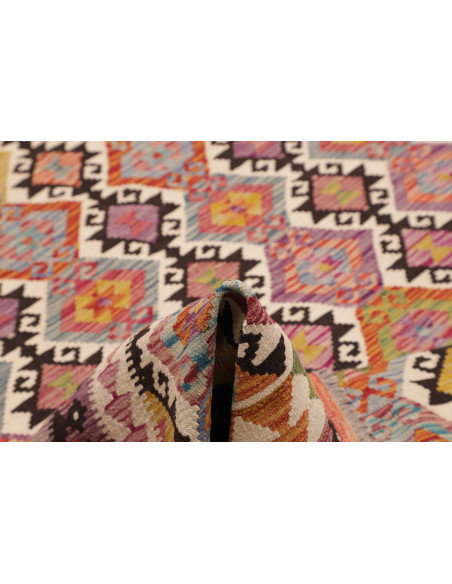 Tappeto Kilim Afghanistan 213x296 Multicolore R