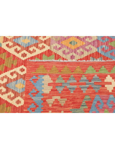 Rug Kilim Afghanistan 205x296 Red Orange Terrac