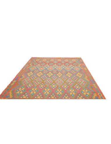 Tappeto Kilim Afghanistan 211x295 Rosso Blu Gia