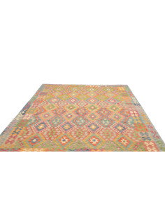 Rug Kilim Afghanistan 210x298 Light Blue Pink Y 2
