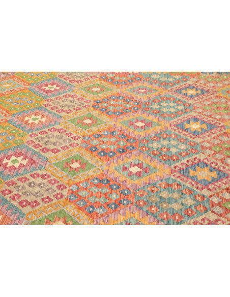 Rug Kilim Afghanistan 210x298 Light Blue Pink Y