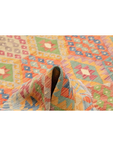 Rug Kilim Afghanistan 210x298 Light Blue Pink Y