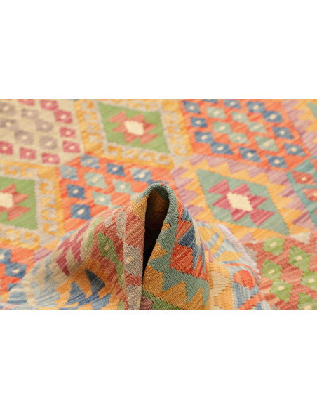 Rug Kilim Afghanistan 210x298 Light Blue Pink Y
