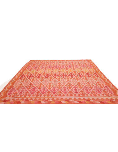 Tappeto Kilim Afghanistan 260x293 Arancione Ros