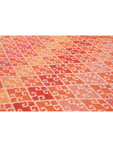 Tappeto Kilim Afghanistan 260x293 Arancione Ros