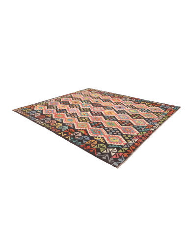 Rug Kilim Afghanistan 254x287 Charcoal Multicol