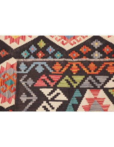 Rug Kilim Afghanistan 254x287 Charcoal Multicol