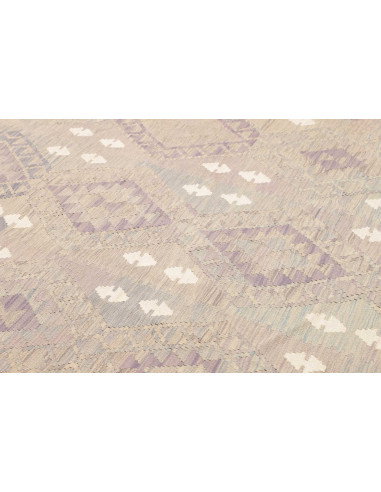 Rug Kilim Afghanistan 242x290 Light Grey Beige