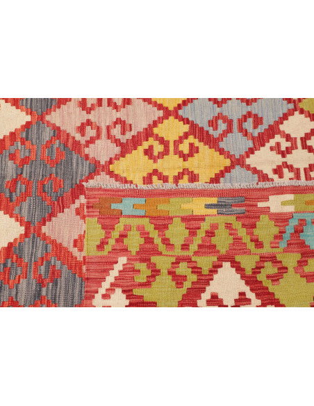 Rug Kilim Afghanistan 203x297 Terracotta Red Ye