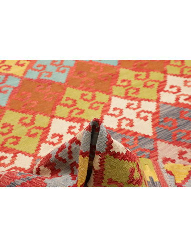 Rug Kilim Afghanistan 203x297 Terracotta Red Ye