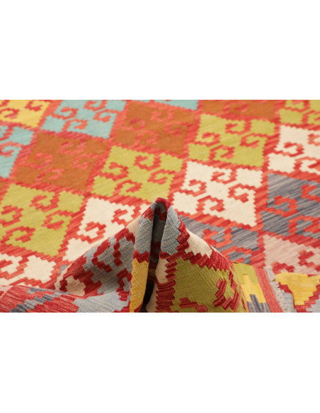 Rug Kilim Afghanistan 203x297 Terracotta Red Ye