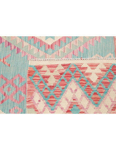 Rug Kilim Afghanistan 210x292 Teal Turquoise Co