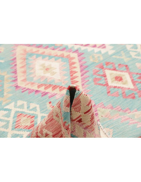 Rug Kilim Afghanistan 210x292 Teal Turquoise Co