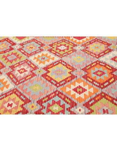 Rug Kilim Afghanistan 205x290 Red Multicolor Li