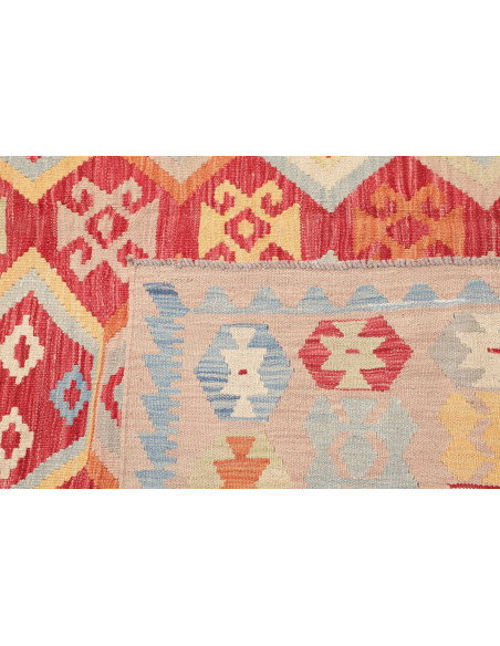 Rug Kilim Afghanistan 206x299 Terracotta Red Be