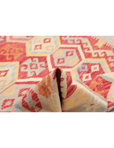 Rug Kilim Afghanistan 206x299 Terracotta Red Be