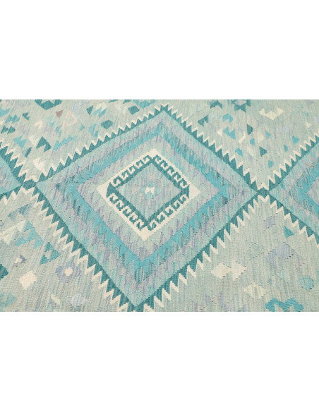 Rug Kilim Afghanistan 204x307 Pale Aqua Turquoi