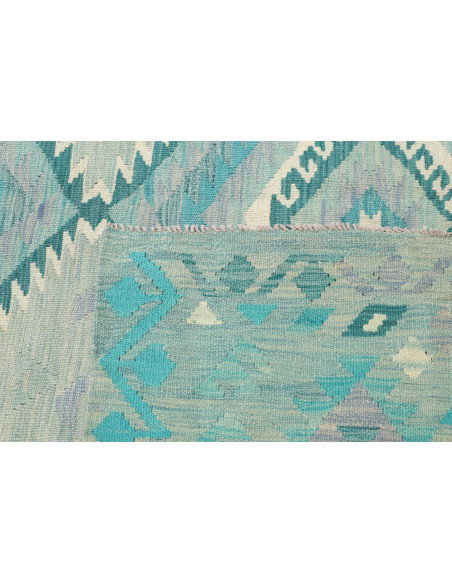Rug Kilim Afghanistan 204x307 Pale Aqua Turquoi