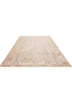 Rug Kilim Afghanistan 196x293 Beige Cream Light 2