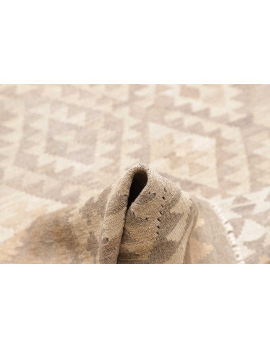 Tappeto Kilim Afghanistan 196x293 Beige Crema G