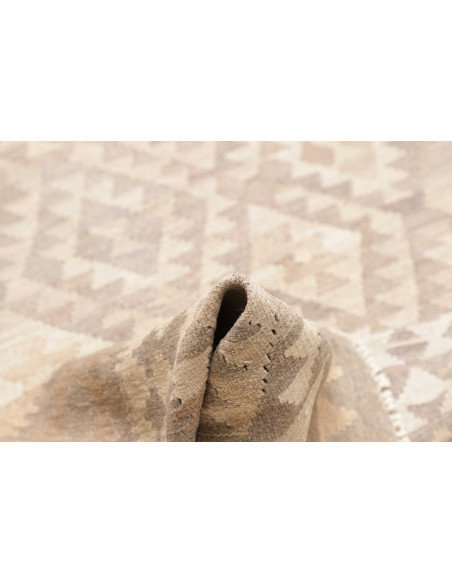 Tappeto Kilim Afghanistan 196x293 Beige Crema G