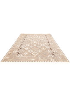 Tappeto Kilim Afghanistan 204x295 Beige Crema G 2