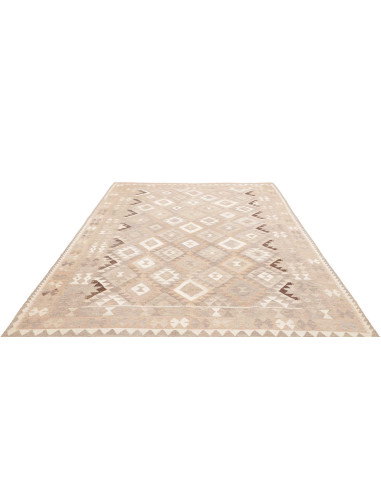 Rug Kilim Afghanistan 204x295 Beige Cream Light