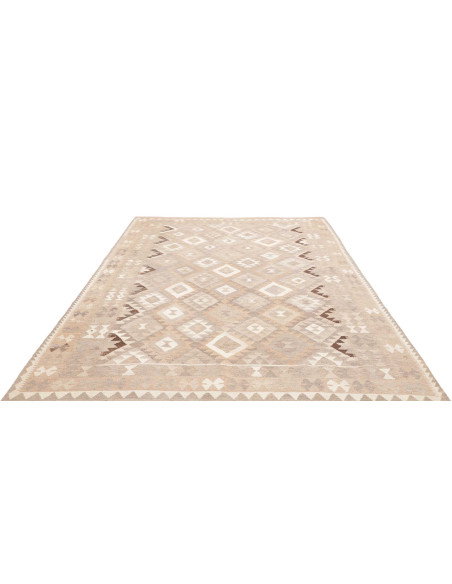 Rug Kilim Afghanistan 204x295 Beige Cream Light