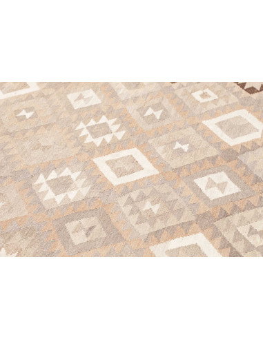 Rug Kilim Afghanistan 204x295 Beige Cream Light