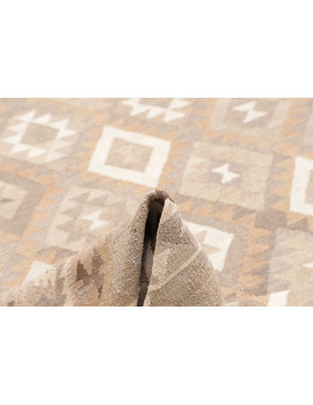 Rug Kilim Afghanistan 204x295 Beige Cream Light