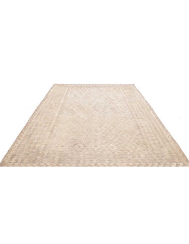 Rug Kilim Afghanistan 208x294 Cream Grey Off Wh