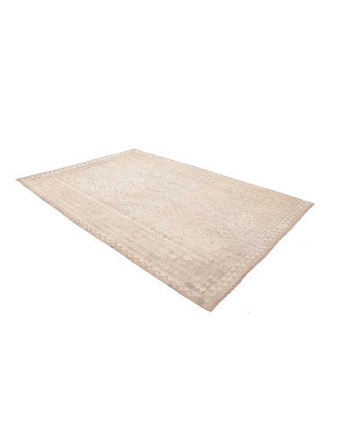 Rug Kilim Afghanistan 208x294 Cream Grey Off Wh