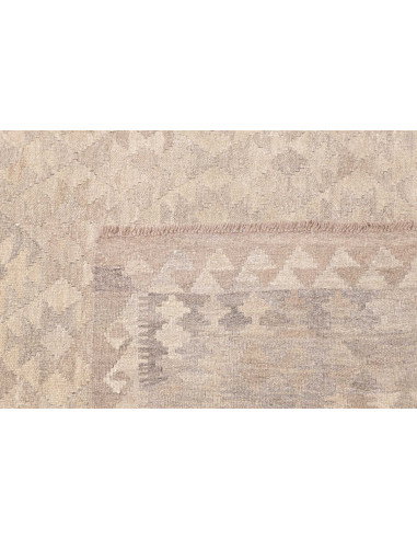 Rug Kilim Afghanistan 208x294 Cream Grey Off Wh