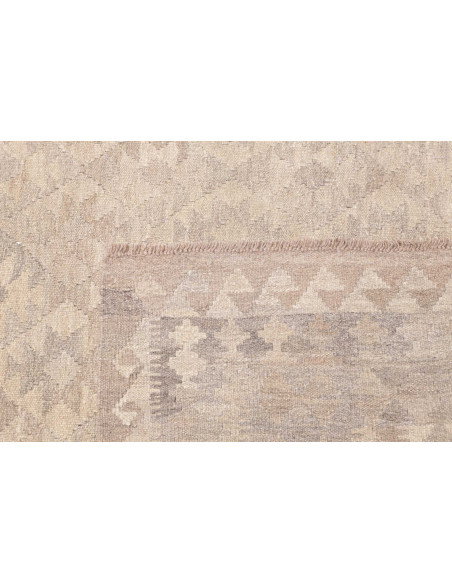 Rug Kilim Afghanistan 208x294 Cream Grey Off Wh