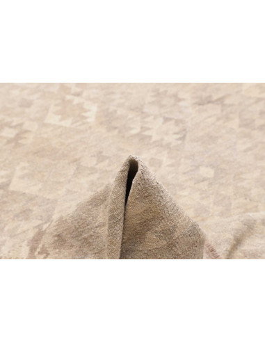 Rug Kilim Afghanistan 208x294 Cream Grey Off Wh