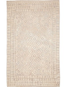Rug Kilim Afghanistan 187x300 Cream Off White B