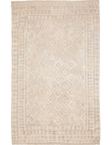 Rug Kilim Afghanistan 187x300 Cream Off White B
