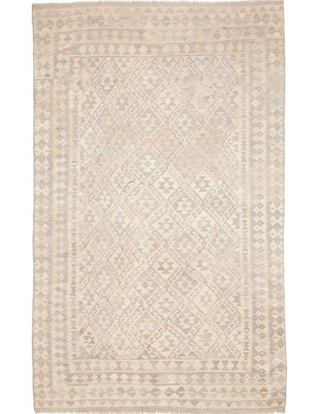 Rug Kilim Afghanistan 187x300 Cream Off White B