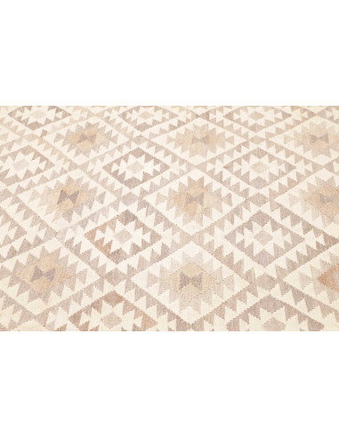 Rug Kilim Afghanistan 205x296 Cream White Grey