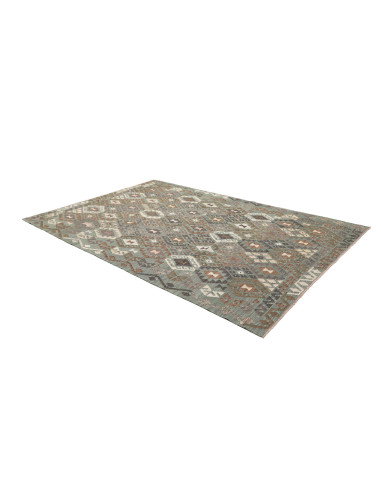 Tappeto Kilim Afghanistan 204x296 Verde Acqua M