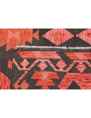 Tappeto Kilim Afghanistan 209x292 Grigio Antrac