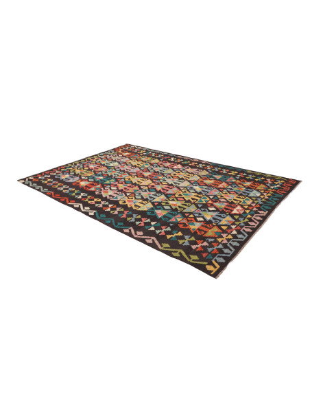 Tappeto Kilim Afghanistan 204x288 Multicolore S